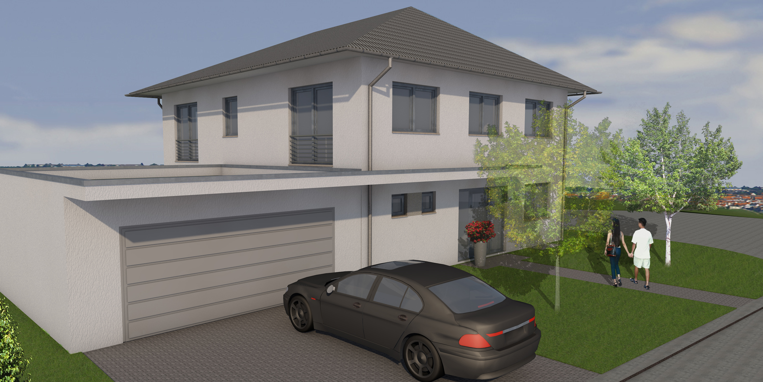 Neubau Einfamilienhaus in Nieder-Olm Bild 2
