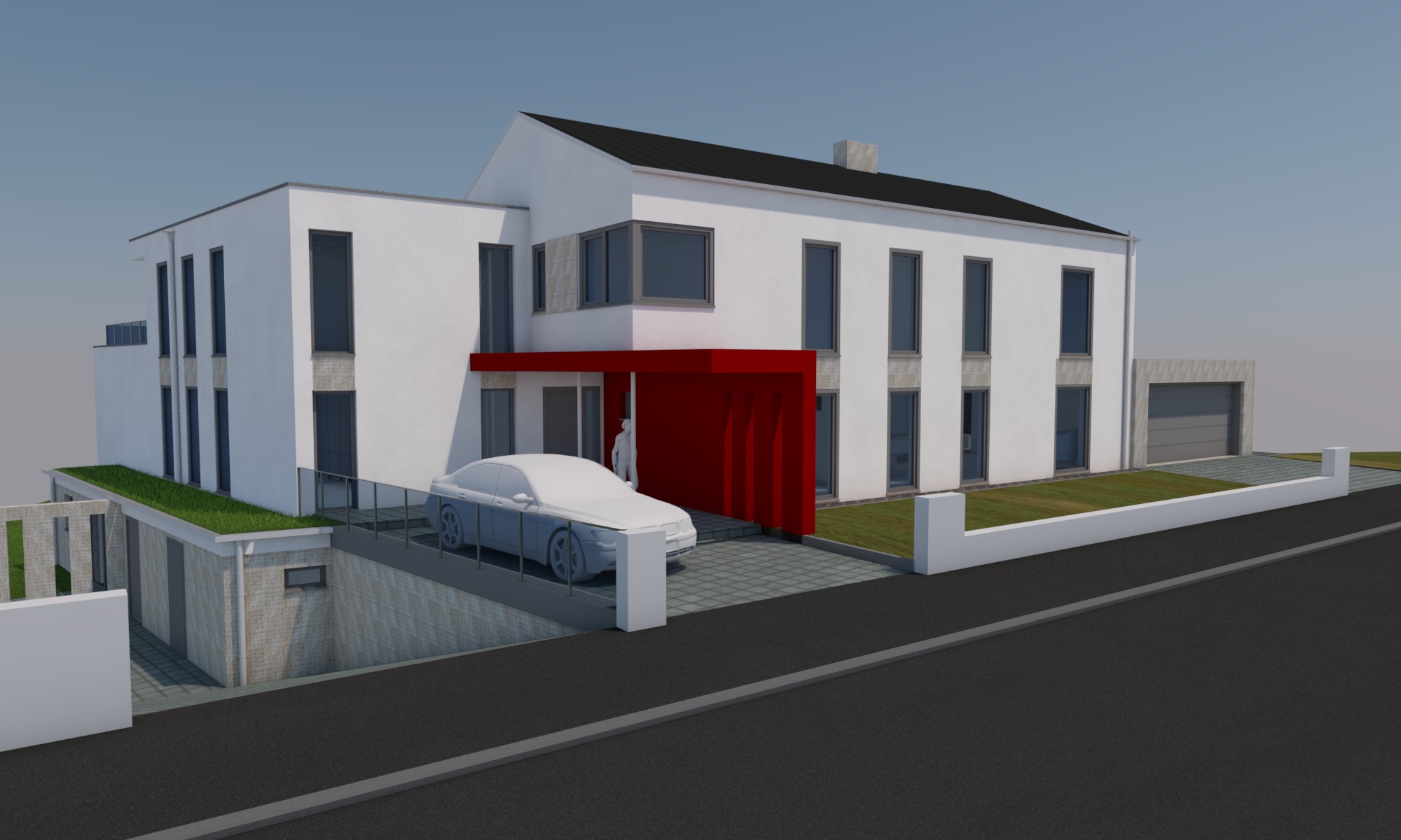 Neubau eines Einfamilienwohnhaus in Bad Kreuznach 2