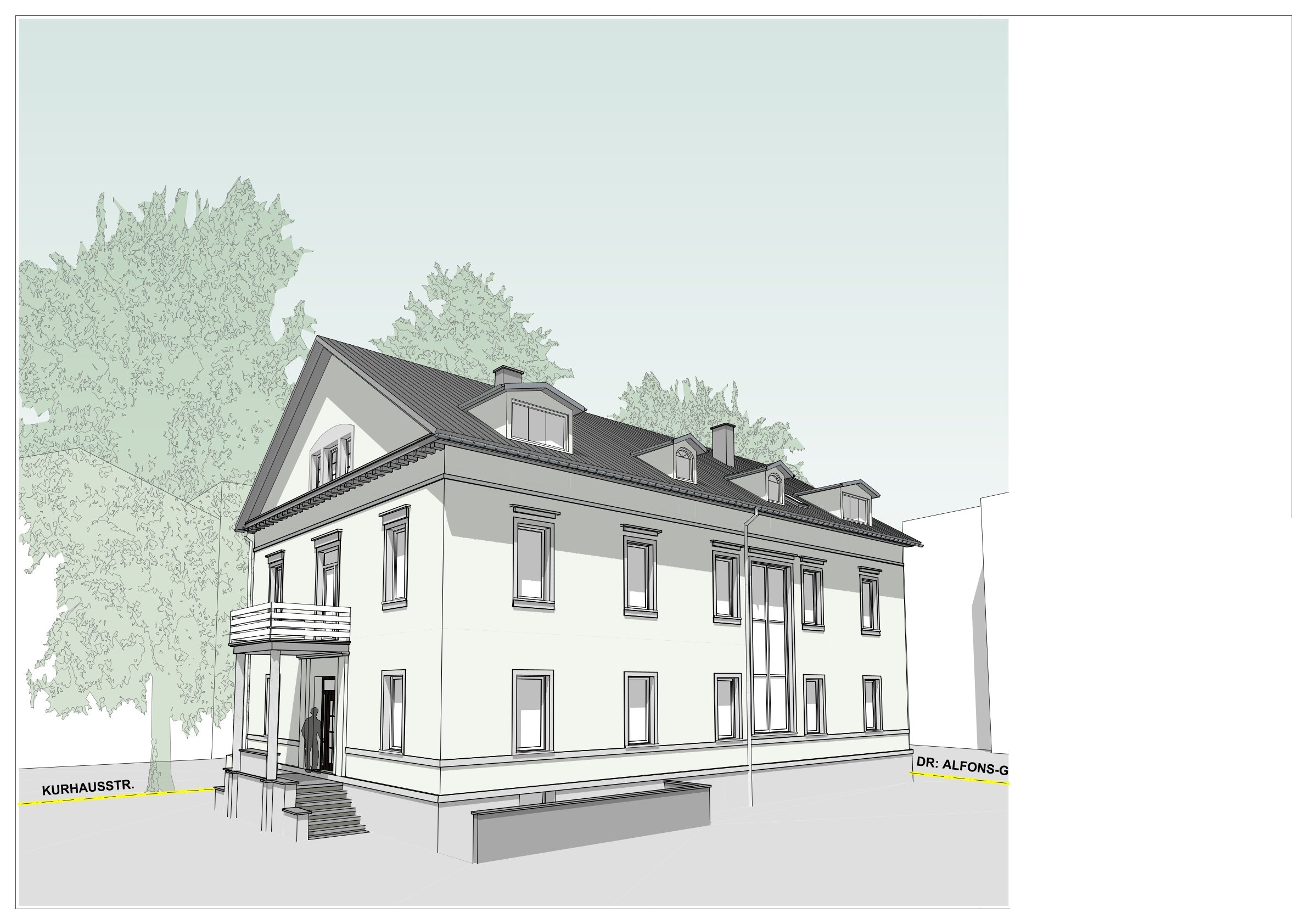 Umbau-/ Nutzungsänderung Villa mit Denkmalschutz in Bad Kreuznach 2