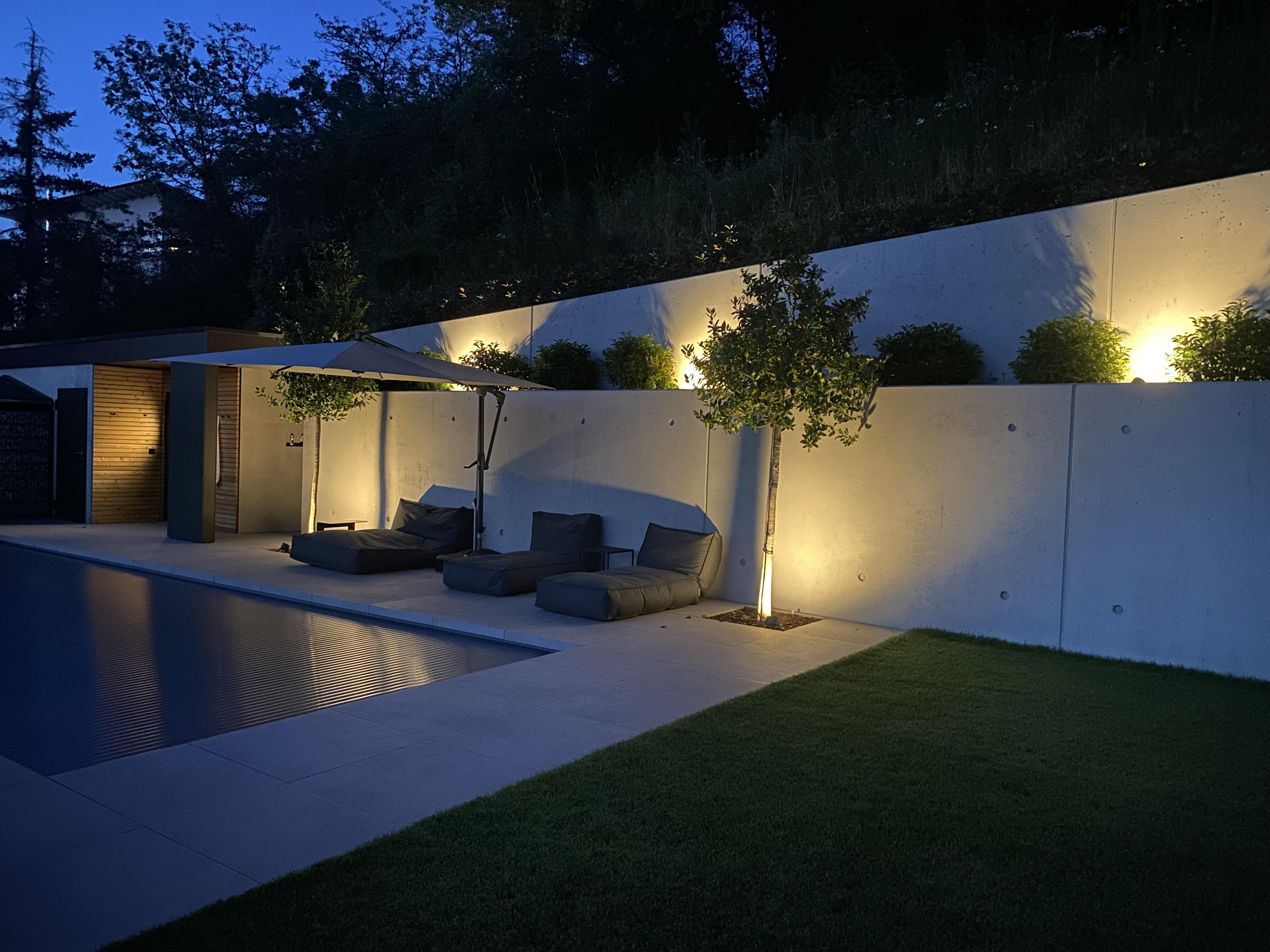 Poolbau / Gartenumbau 1