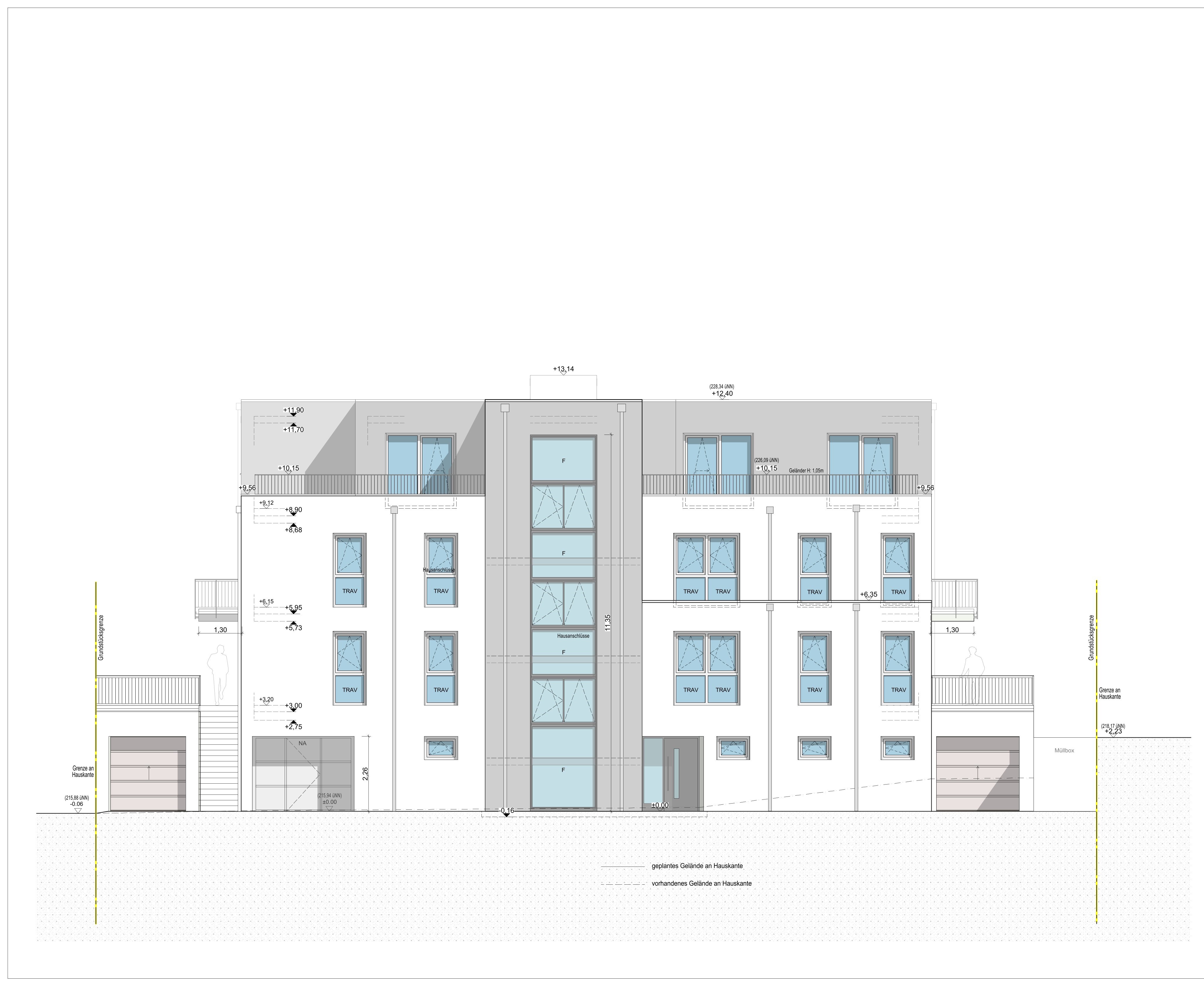 Neubau Mehrfamilienhaus mit 8 WE und einer Tiefgarage 1