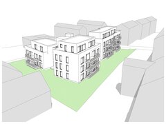Projektstudie Wohnkomplex CQ GmbH