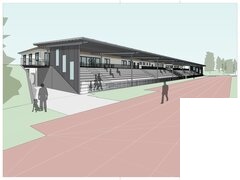 TRIBÜNENÜBERDACHUNG FRIEDRICH-MÖBUS-STADION